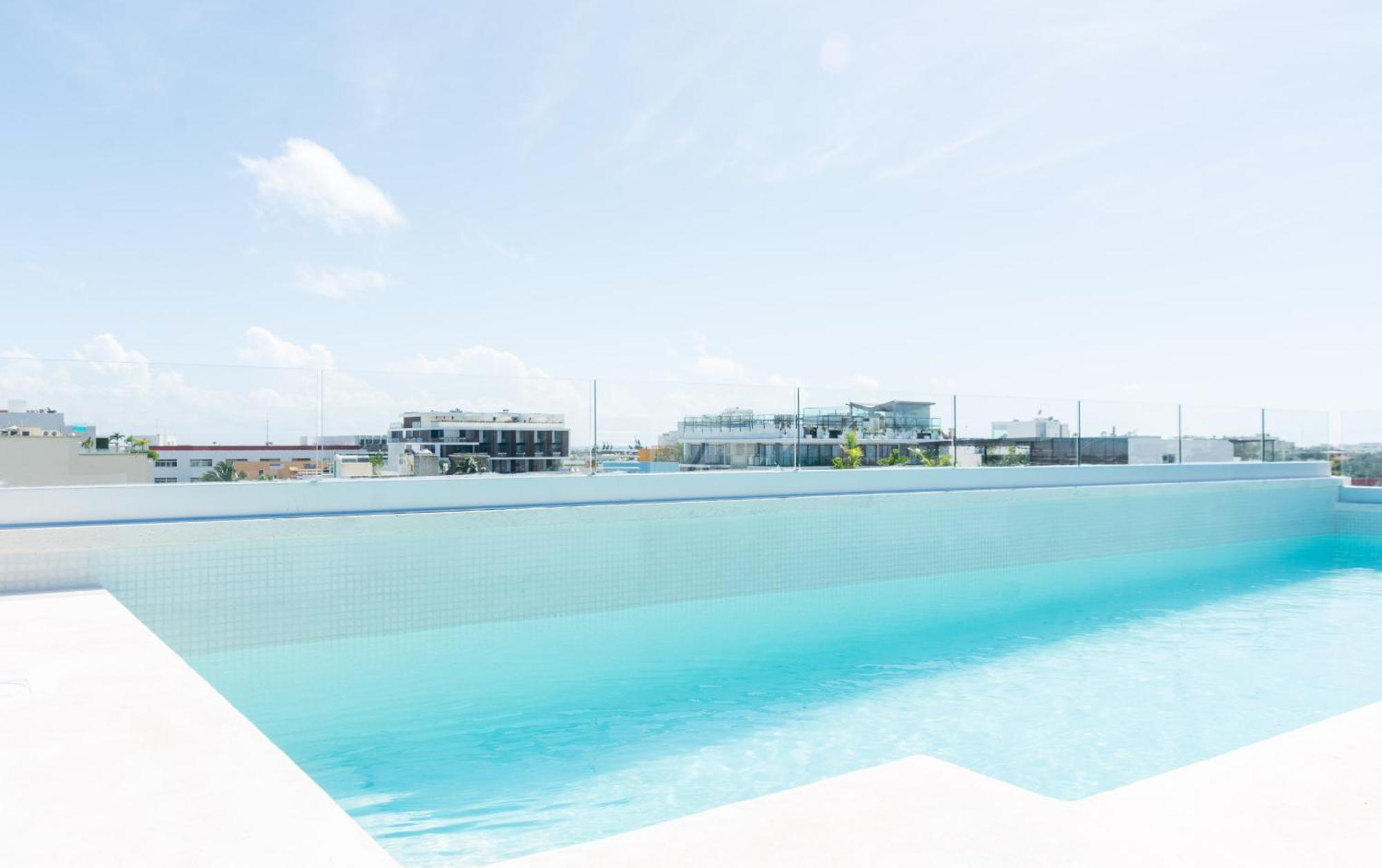 Tropic Playa Apartments 신데 델 카르멘 외부 사진