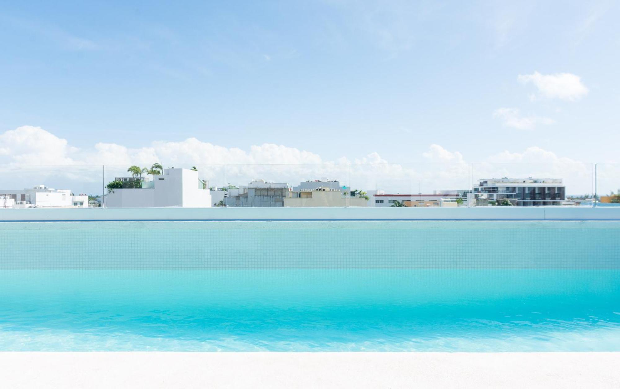 Tropic Playa Apartments 신데 델 카르멘 외부 사진