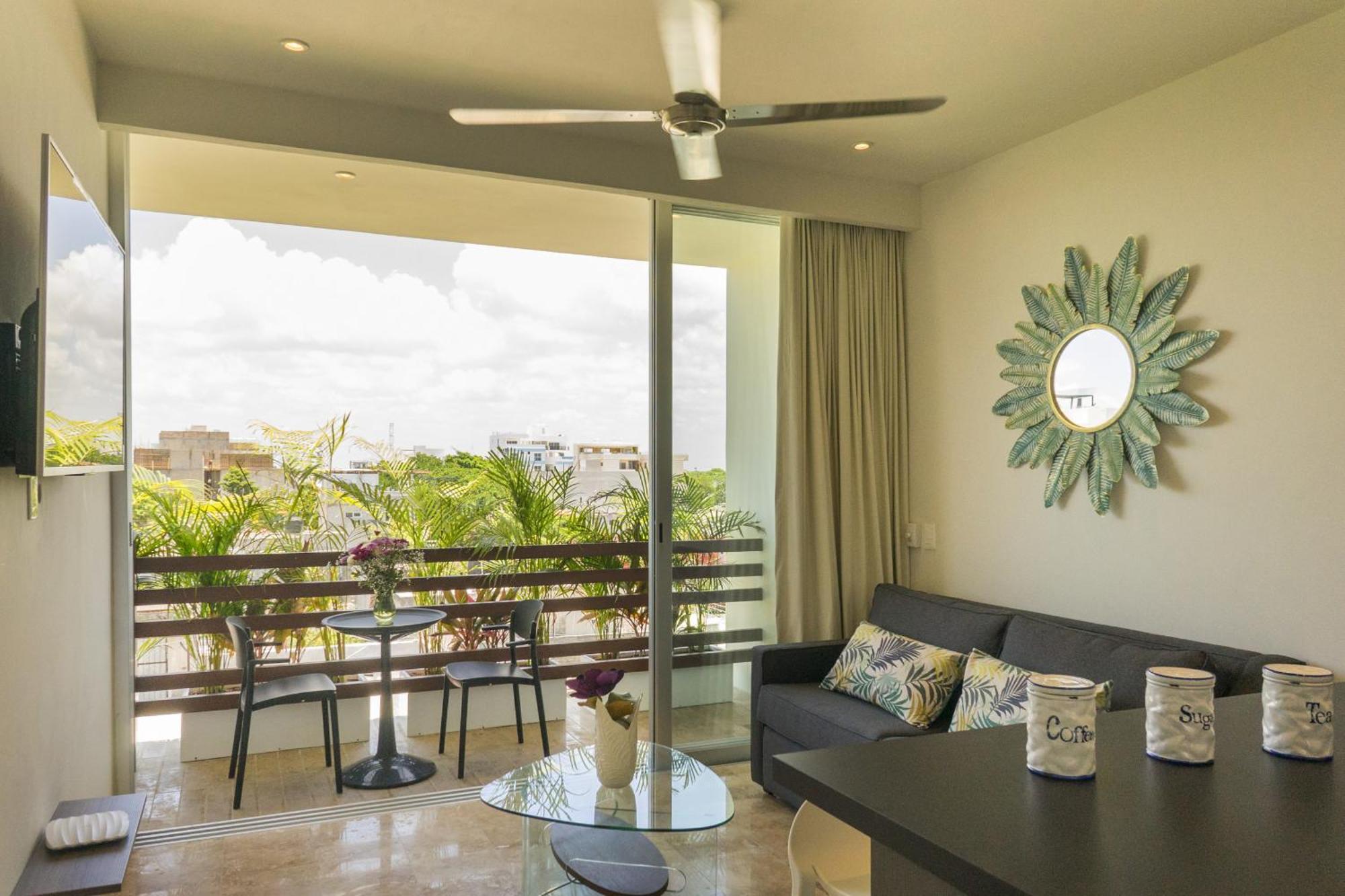 Tropic Playa Apartments 신데 델 카르멘 외부 사진